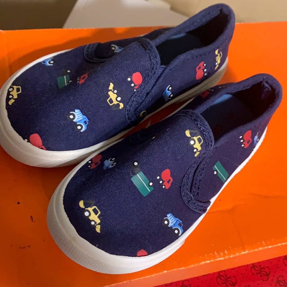 Navy Blue Slip-on sneakers Carter’s with trucks